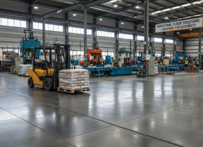 Industrial floors and factories