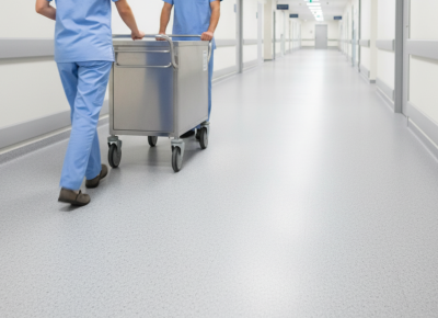 Anti-slip and safe for heavy traffic areas