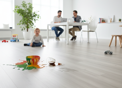 Resistant to scratches, stains, and moisture